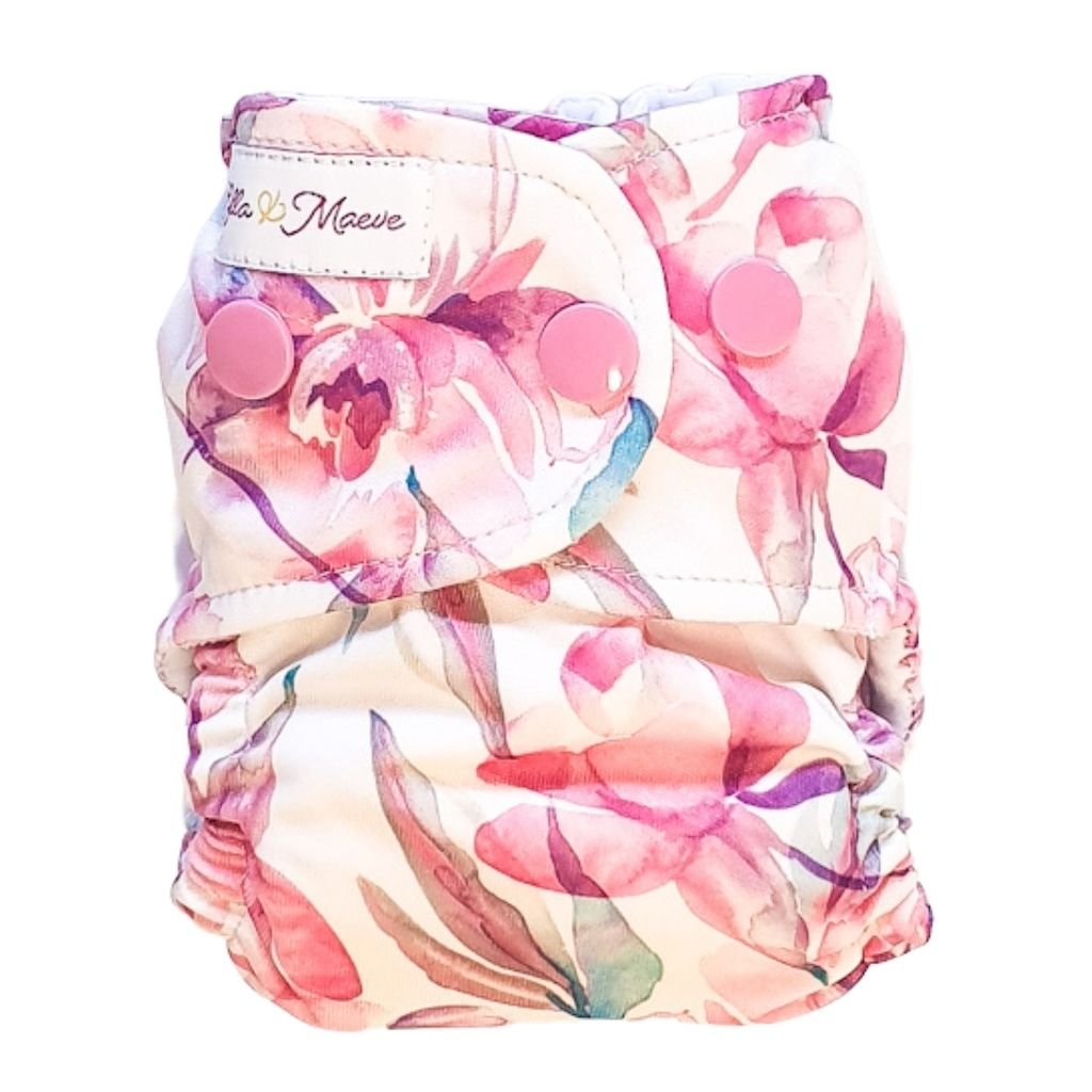 Premature Baby Modern Cloth Nappy | Ella & Maeve #color_eliza