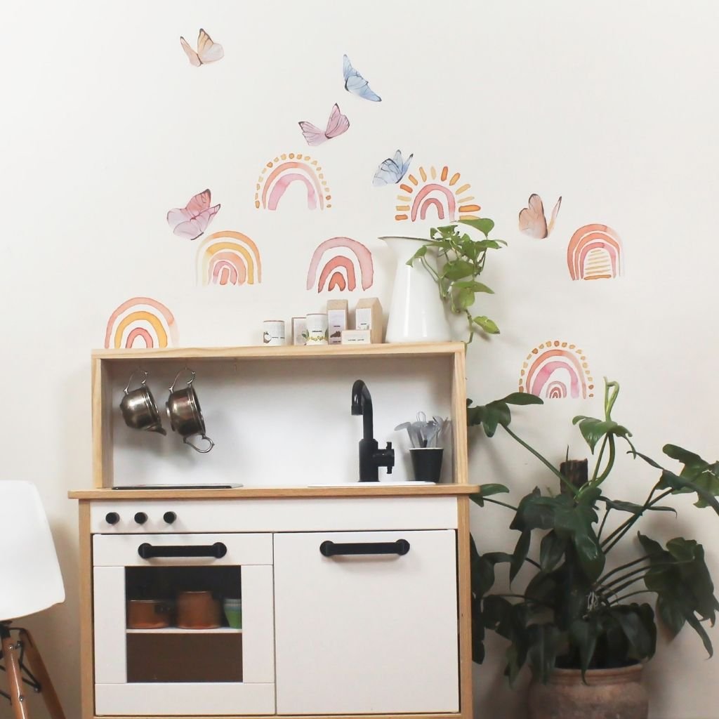 Rainbow Nursery & Playroom Wall Decals | Ella & Maeve